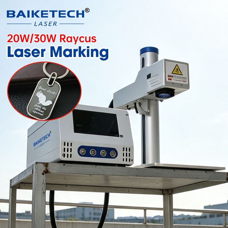 Industrial Laser Engraving Machine For Metal - High-Speed 20W/30W Fiber Laser Marking Machine