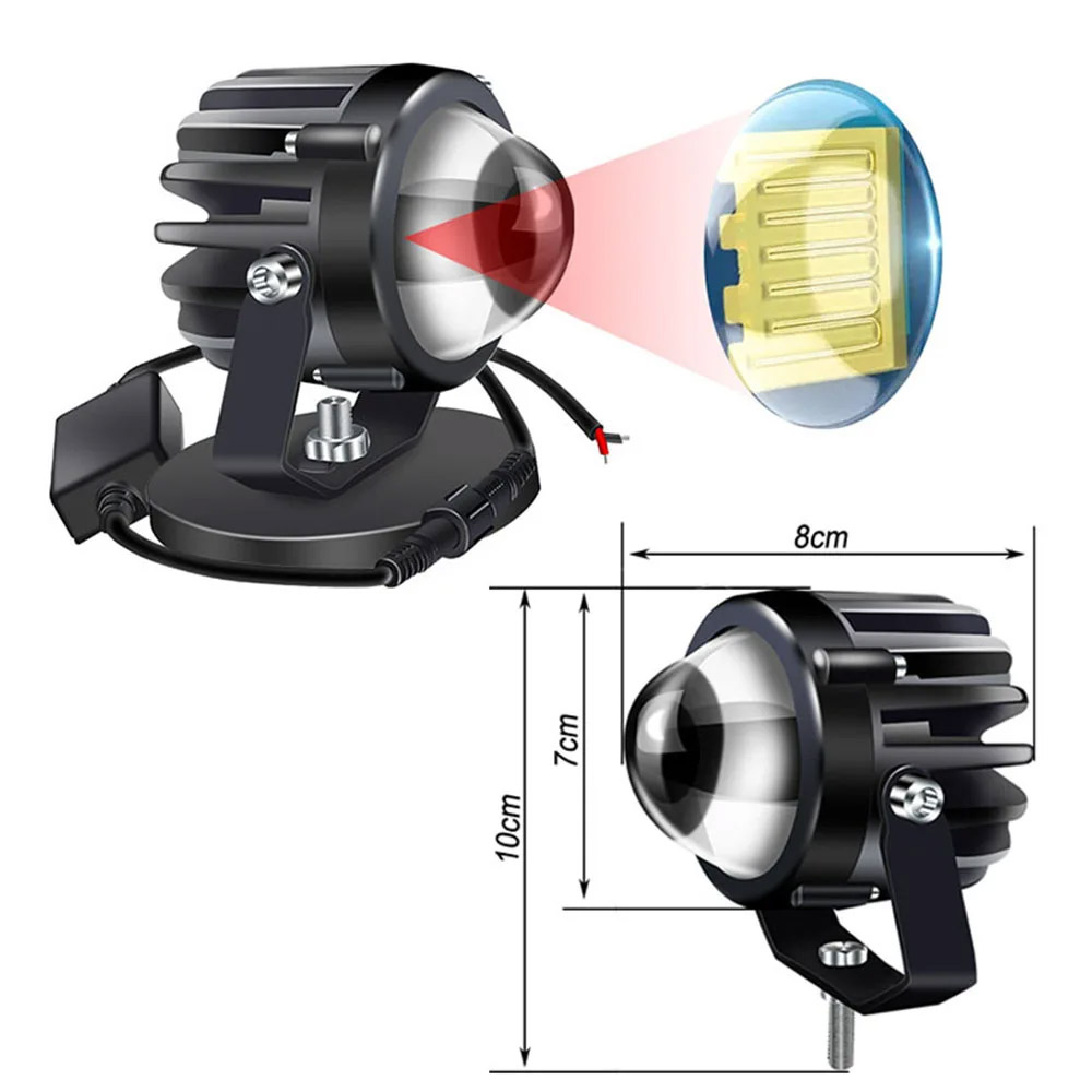 Motorcycle Projector Laser Lig - Laser Focus Lens review and price