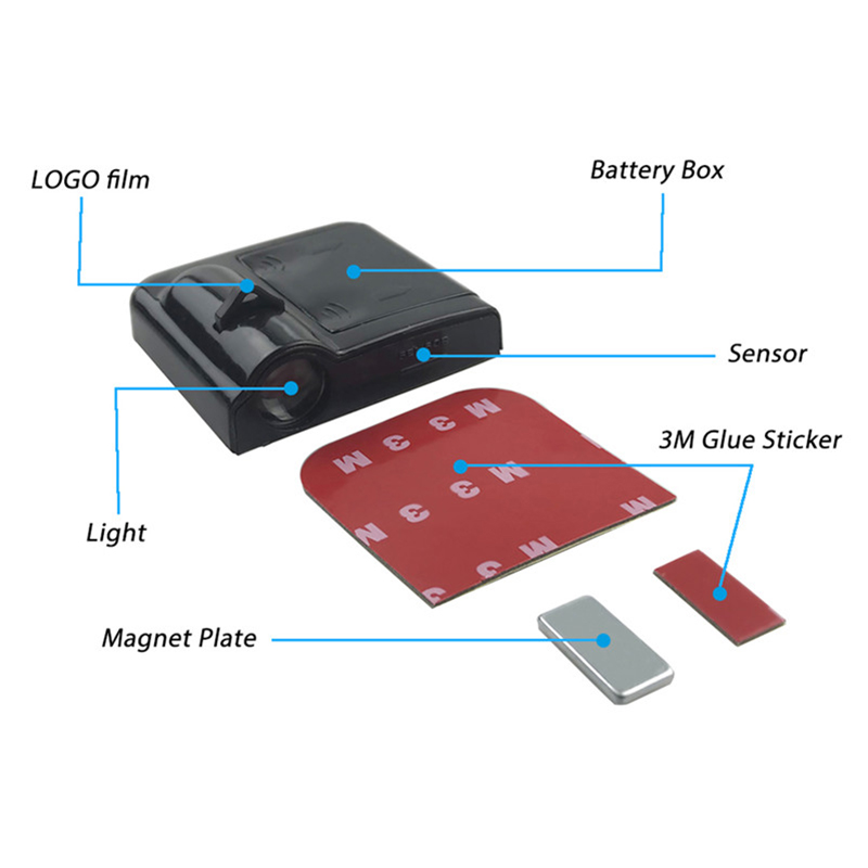 1pcs Car Door Logo Light Welco - Industrial Laser Projection review and price