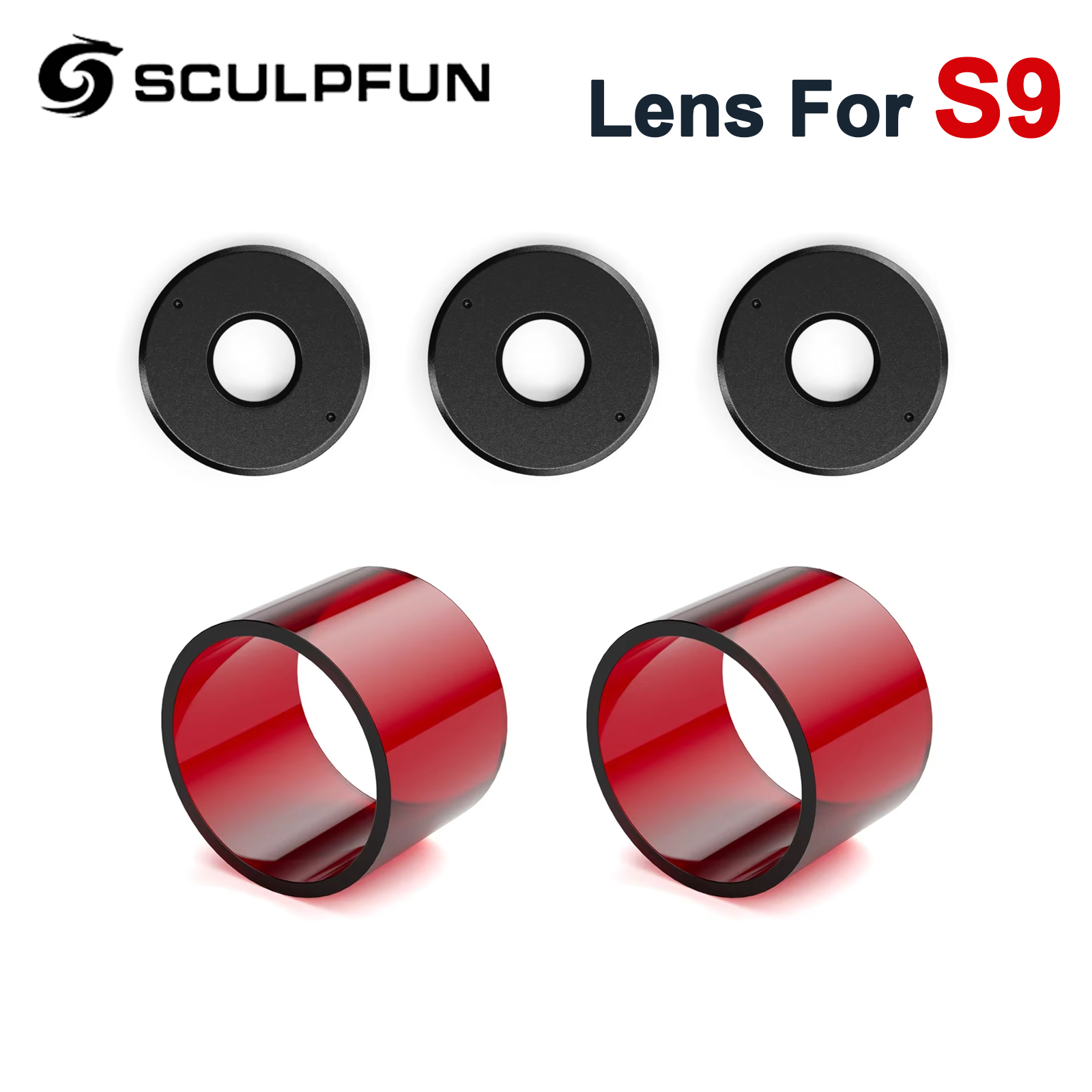 SCULPFUN S9 Focus Lens 3Pcs Se - Laser Focus Lens review and price