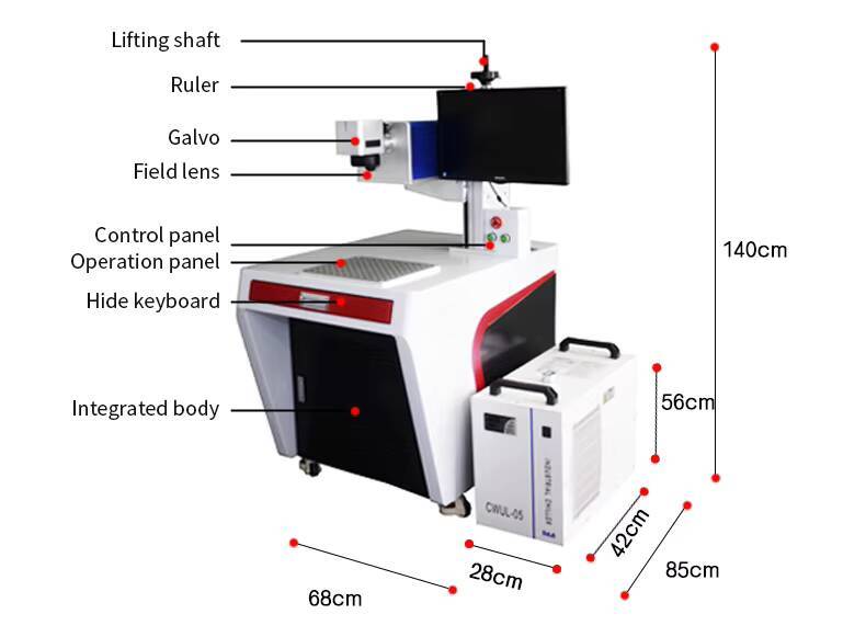 High Quality Fiber Marking Eng - Industrial Laser Engraving Machine For Metal review and price