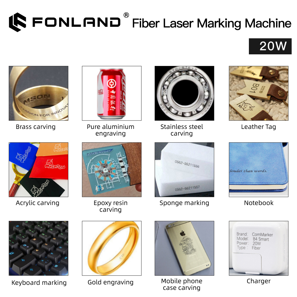 Fonland S4 Metal Fiber Laser M - Industrial Laser Engraving Machine For Metal review and price