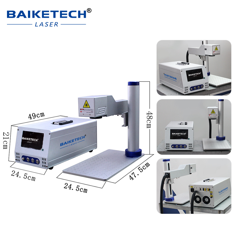 High-Speed 20W/30W Fiber Laser - Industrial Laser Engraving Machine For Metal review and price