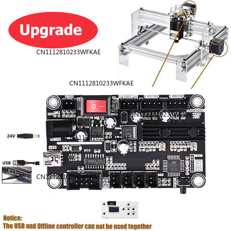2-Axis Laser Engraver Control  - Controller Grbl Board review and price