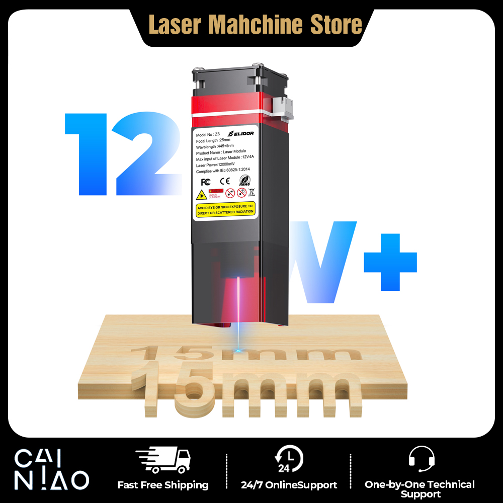 ELIDOR Z6 6W/12W Laser Module  - Industrial Laser Cutting review and price