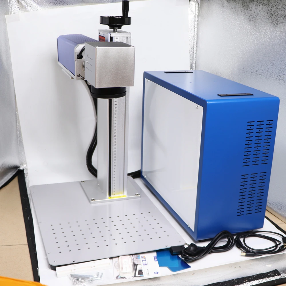 20W 30W 50W MAX Fiber Laser Ma - Industrial Laser Engraving Machine For Metal review and price