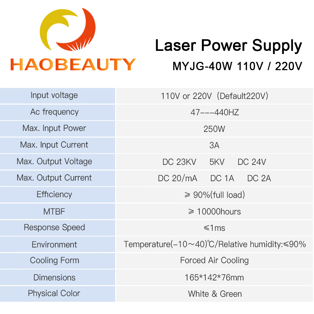HAOBEAUTY MYJG-40 CO2 Laser Po - Laser Engraving Software review and price