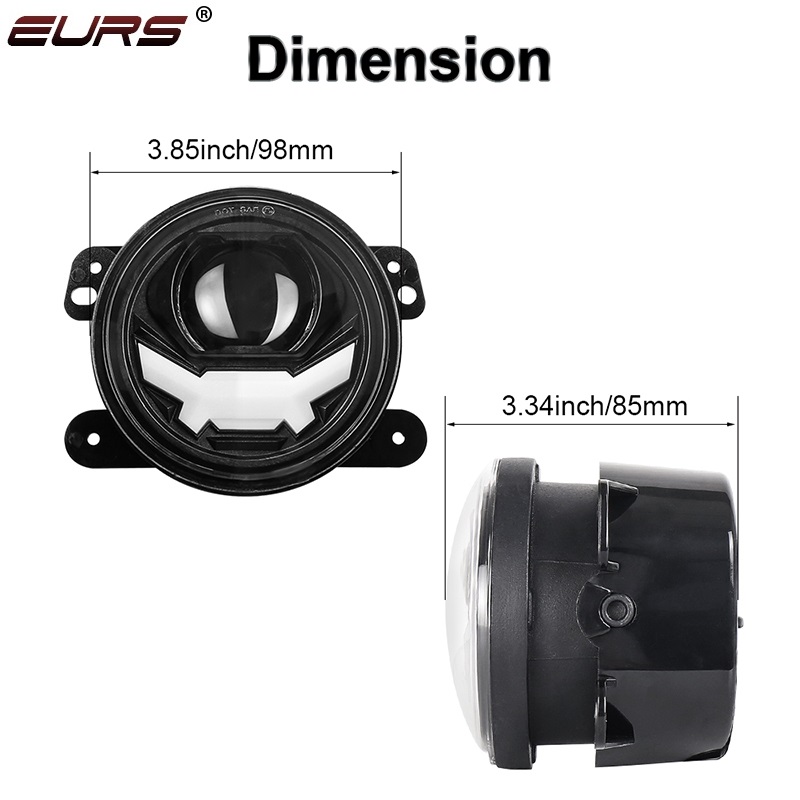 4inch LED Fog Lights 30W DRL L - Laser Focus Lens review and price