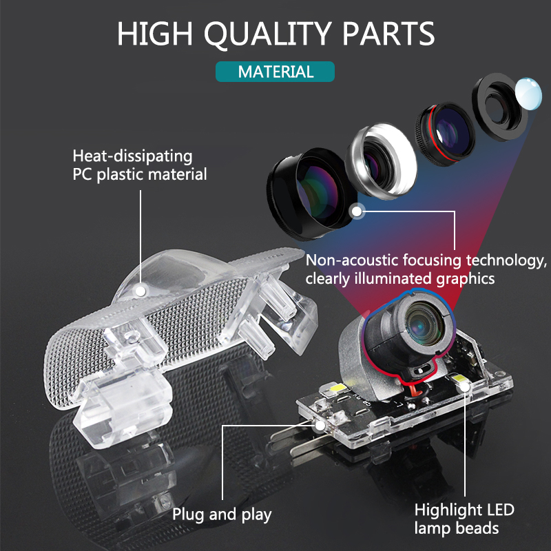 Car Door Welcome Laser Project - Industrial Laser Projection review and price