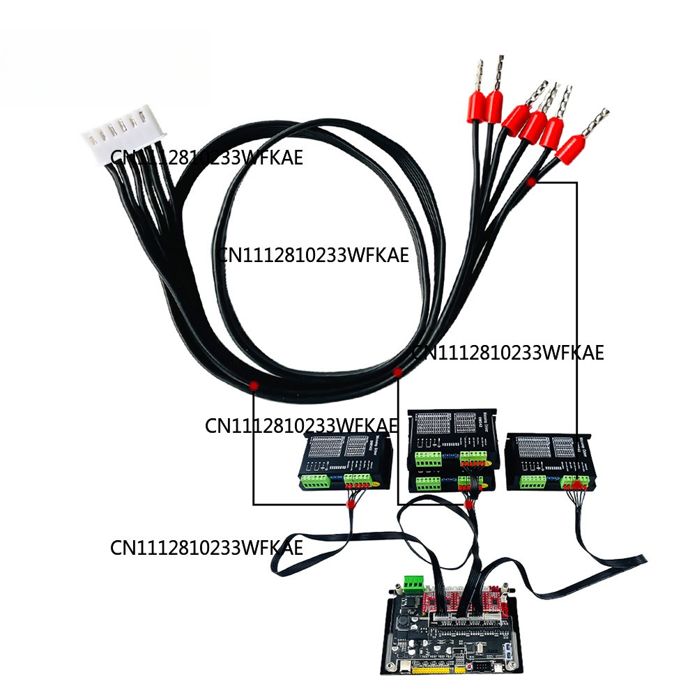 The stepper motor drives the 6 - Controller Grbl Board review and price
