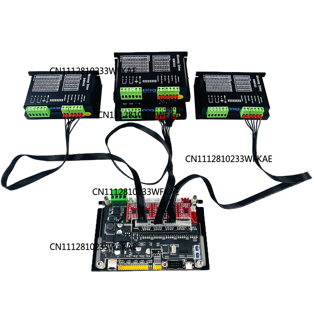 The stepper motor drives the 6 - Controller Grbl Board review and price