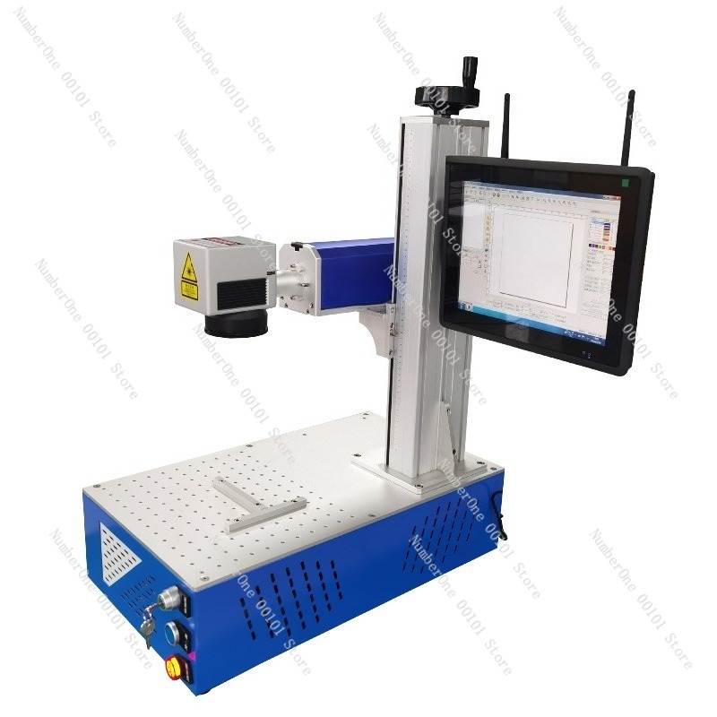 Desktop Fiber Laser Marking Ma - Industrial Laser Engraving Machine For Metal review and price