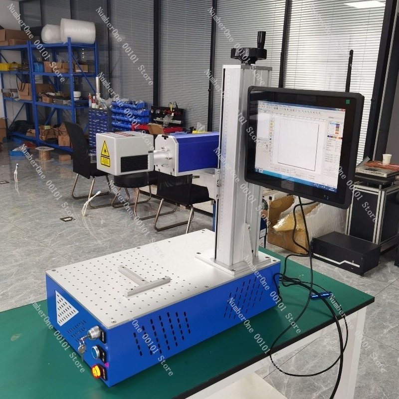 Desktop Fiber Laser Marking Ma - Industrial Laser Engraving Machine For Metal review and price