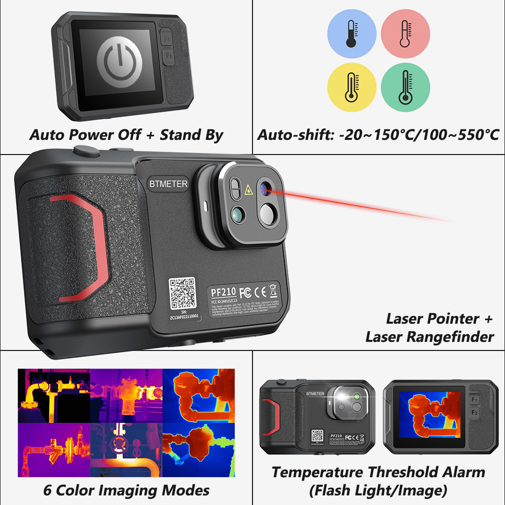 256x192 Thermal Camera Guide H - Industrial Laser Measurement review and price